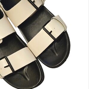 NEW! SEYCHELLES Buckle Birkenstock Inspired Sandals 11.